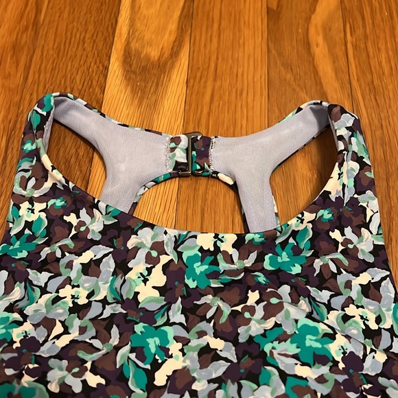 Athleta Floral Maldives Tankini 36B/C - Picture 4 of 8
